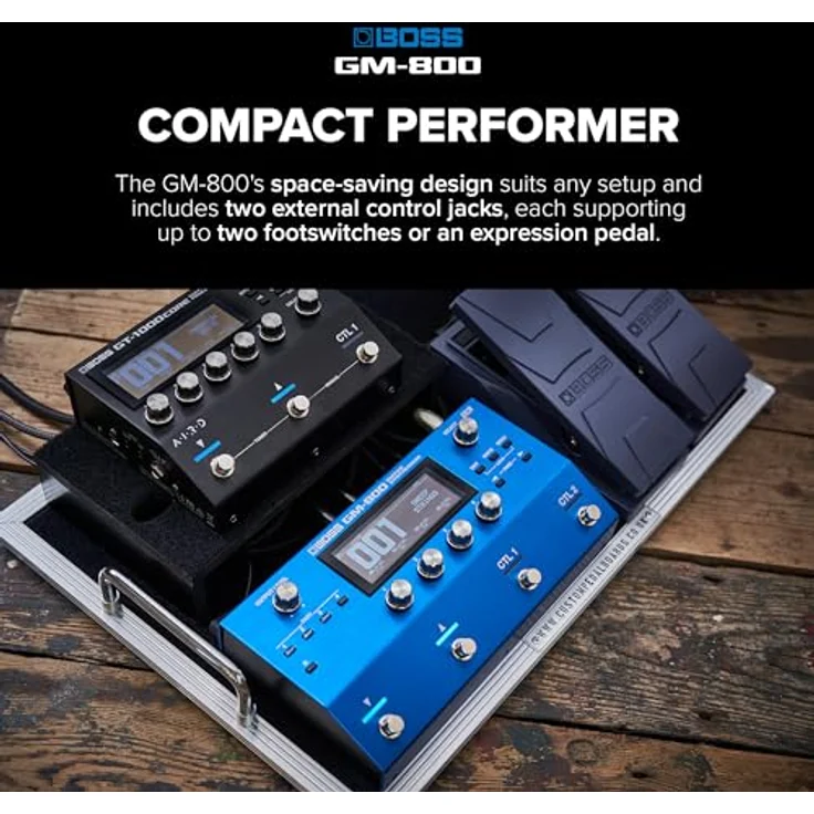 Boss GM-800 Guitar Synthesizer, Gitarren- und Bass-Synthesizer mit über 1200 Tones, 70 Rhythmus-Sounds, serieller GK-Schnittstelle und USB-Audio/MIDI-Anschluss – Bild 7