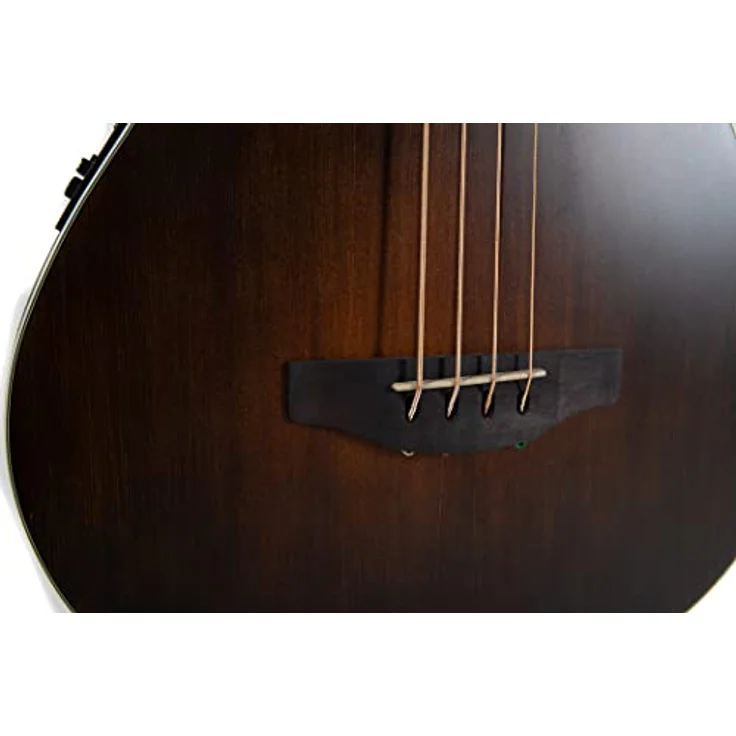 Applause Elite AEB4-7S, Mid-Depth Roundback E-/Akustikbass mit Cutaway, Fichtendecke, Vintage Varnish Satin – Bild 8