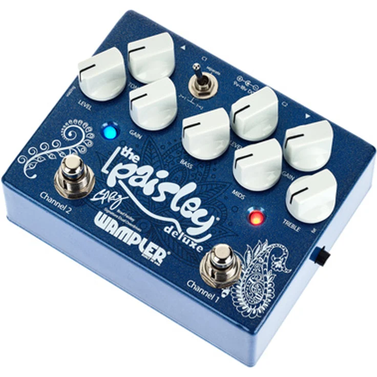Wampler Paisley Deluxe Overdrive, Effektpedal mit dualem Overdrive, True Bypass, umschaltbare Reihenfolge, made in USA – Bild 1