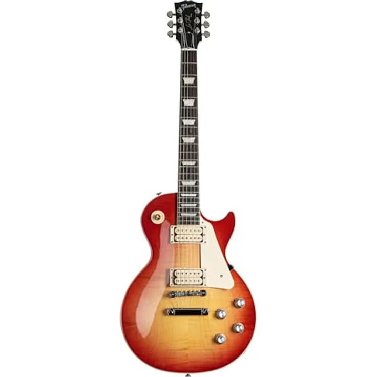 Gibson Les Paul Standard 60s DT VCS, E-Gitarre im Vintage Cherry Sunburst Finish, limitiert auf 500 Exemplare, Mahagoni-Korpus und -Hals, 61T/61R Burstbucker Tonabnehmer, inkl. Koffer – Bild 2