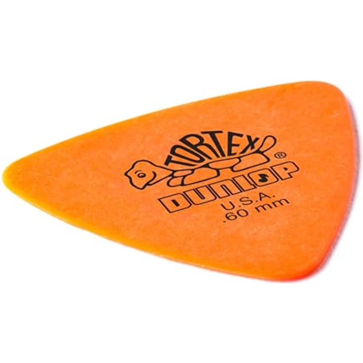 Jim Dunlop Plektrum Tortex Triangel 0,60mm, 72 Stück, für klaren und sauberen Klang – Bild 2