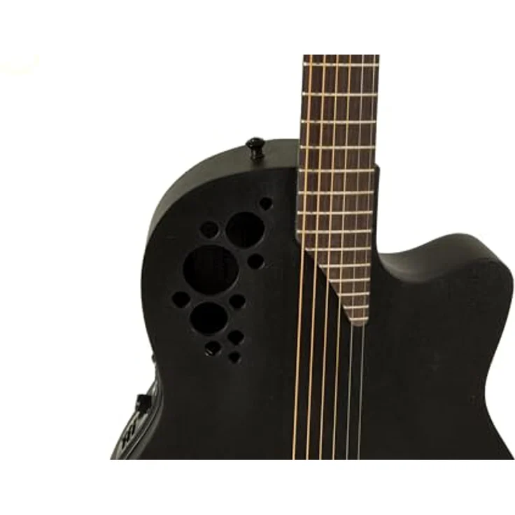 Ovation Pro Series Elite 2078TX-5-G, Westerngitarre mit massiver Fichtendecke, OP Pro Preamp, schwarz – Bild 3