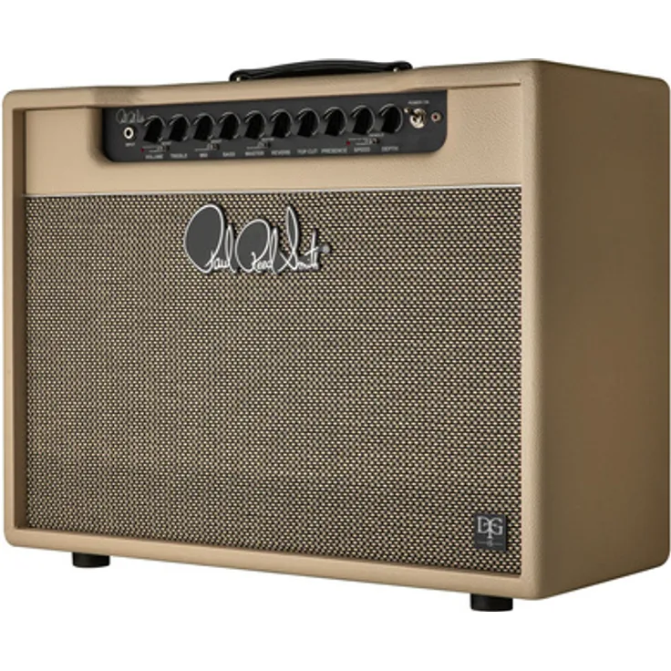 PRS DGT 15 Combo, Röhren Verstärker für E-Gitarre mit 15 Watt, 12" Celestion Vintage 30 Speaker, Blonde Tolex