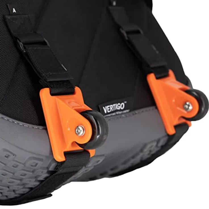 Mono Cases Vertigo Ultra Electric, Gitarrentasche für E-Gitarre mit Wasserfestem 1680D Ballistic Nylon, Schwarz, Top-Loading-Design und Freeride Wheel System – Bild 10