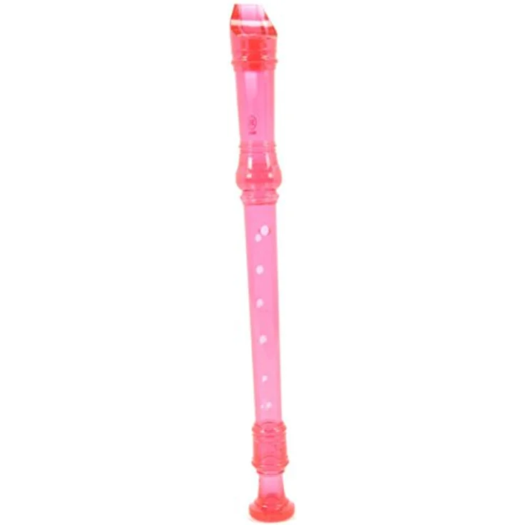 Yamaha YRS-20 GP Soprano Recorder, deutsche Griffweise, ABS-Kunststoff, transparent pink, a1 = 442 Hz, inkl. Tasche – Bild 4
