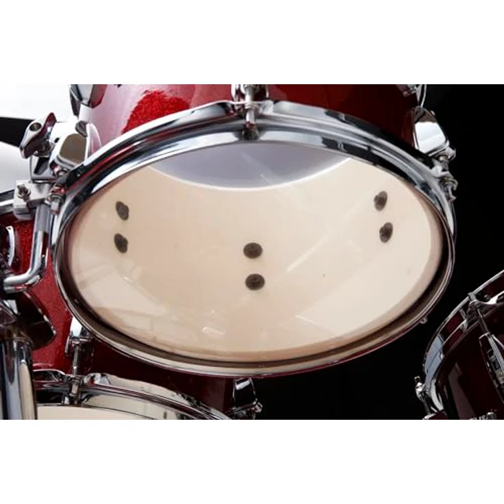 Tama Imperialstar IP50H6W-BRM, 20" Schlagzeugset in Burnt Red Mist mit 5 Teilen, 6-schichtige Pappelholzkessel, inklusive Hardwarepaket und Meinl HCS Messing Beckensatz – Bild 5
