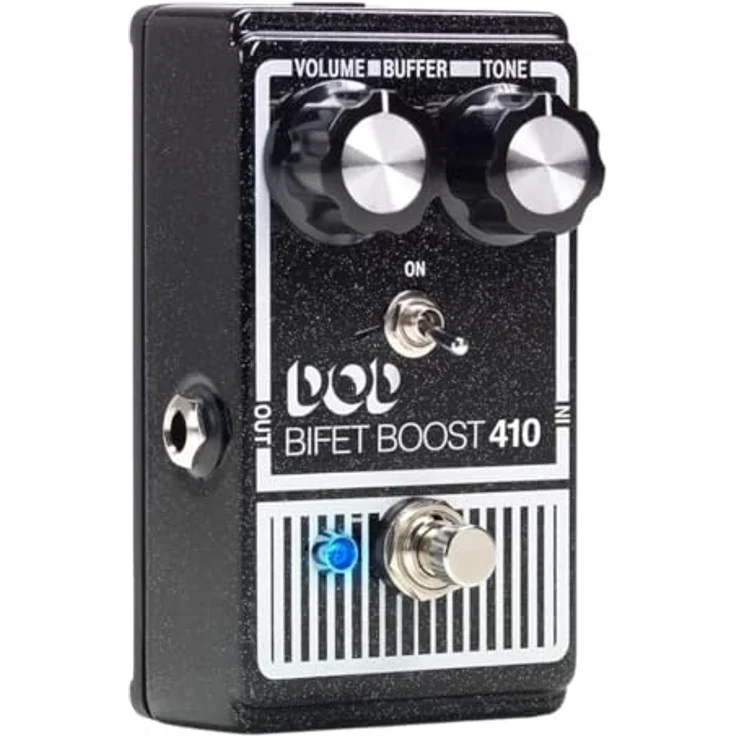 Digitech DOD Bifet Boost 410, Effektpedal mit bis zu 20dB Clean Boost, True Bypass und schaltbarem Buffer, leichtes Aluminium Gehäuse – Bild 2