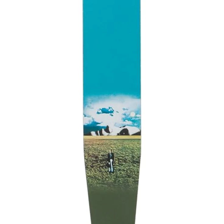 Daddario 25JL00 Lennon Mind Games, Leder-Gitarrengurt mit Print, verstellbar von 137 cm bis 156 cm – Bild 2