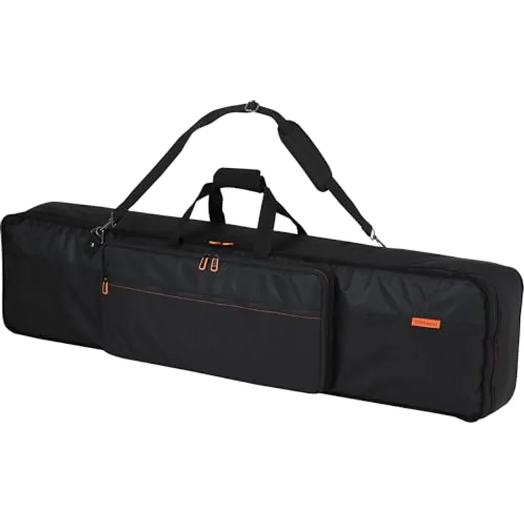 Roland CB-B88S, Tragetasche für kompakte 88-Tasten-Keyboards mit robustem Polyester, dickem Schaumpolster und abnehmbarem Schultergurt