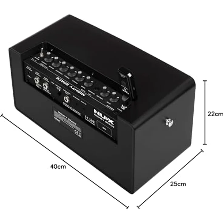 Nux Mighty Space, kompakter 30W Modeling-Stereoverstärker mit Bluetooth, FX, IR und Drum-Looper – Bild 13