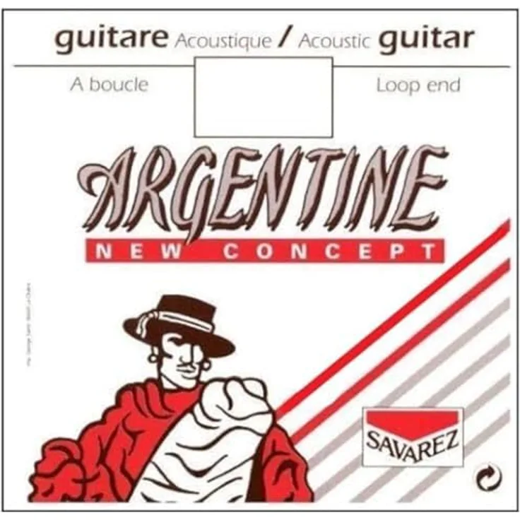 Savarez Argentine G3 .022W 1013, Gitarrensaiten für Gypsy Jazz mit brillanter Klangprojektion, Extra Light