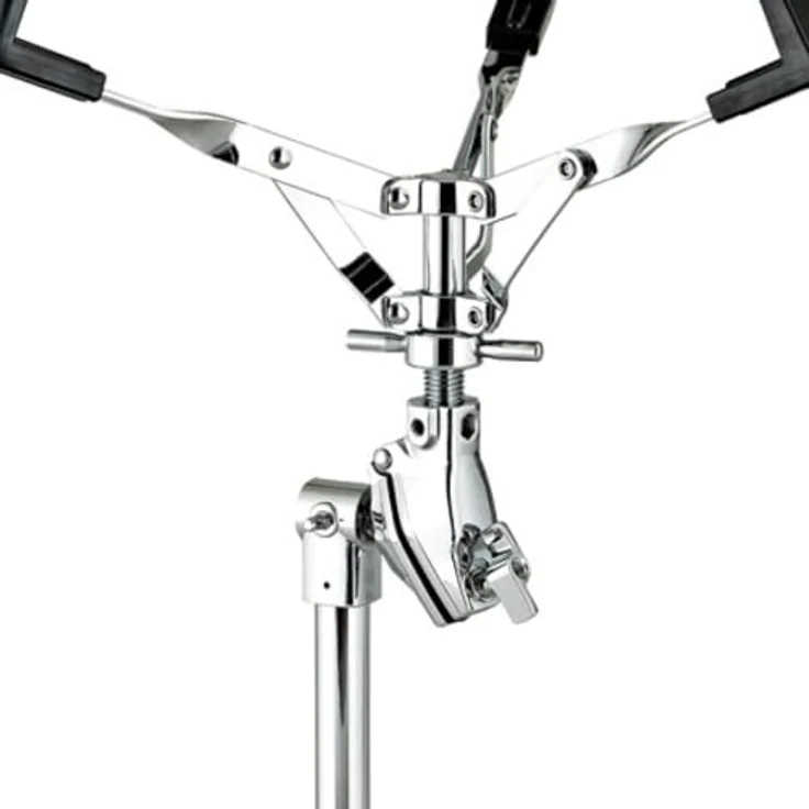 Dixon Premium Snare Stand, Schlagzeugständer für 10" - 15" Snares, höhenverstellbar 460 - 635 mm, doppelt verstrebte Konstruktion, rutschfeste Gummifüße, PSS-K900-KS – Bild 2