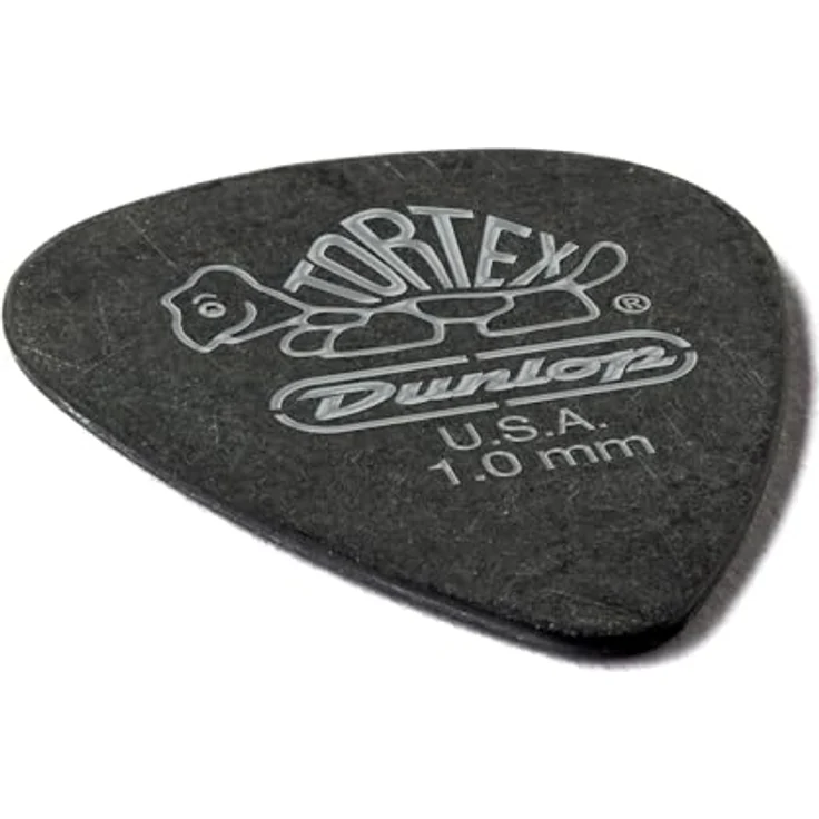 Dunlop Tortex PB Standard Pick 1.0 mm, Plektrum Pack mit 12 Stück, strapazierfähig und flexibel – Bild 2