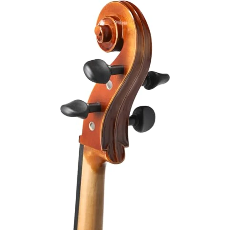 Gewa 100th Anniversary Cello 4/4, Jubiläums-Cello Set mit massiver Fichtendecke, Ahorn-Boden, Handlackierung und inkl. Kolofon sowie Tasche mit Rucksackriemen – Bild 5