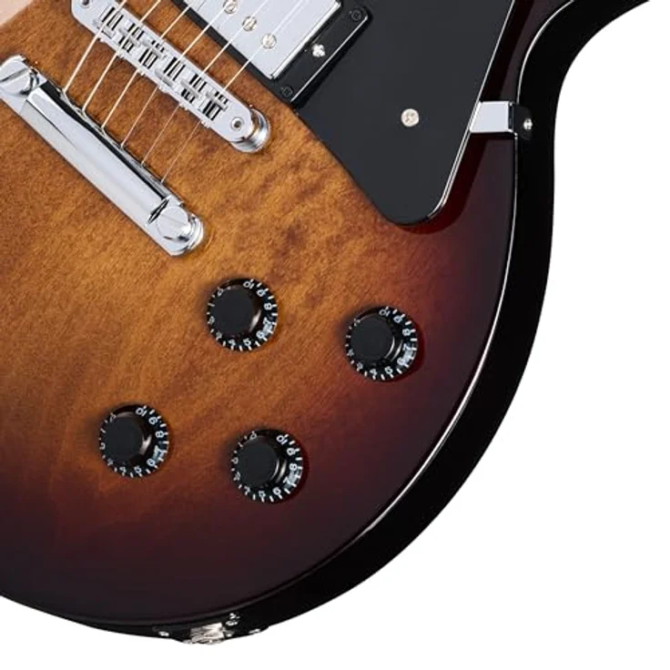 Gibson Les Paul Studio Smokehouse Burst, E-Gitarre mit Mahagoni-Korpus, Ahorn-Decke und Burstbucker Pro Tonabnehmer – Bild 5