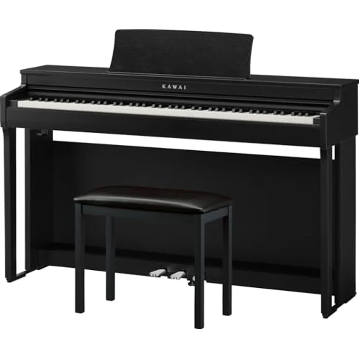 Kawai CN-201 B, Digitalpiano mit 88 gewichteten Tasten, 19 Sounds, Bluetooth, Schwarz satiniert – Bild 1