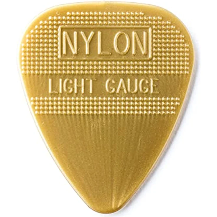 Dunlop Herco Vintage 66 Pick Light, Plektrum Set mit 6 Stück, Standardform (351), Nylon, Stärke: Light – Bild 2
