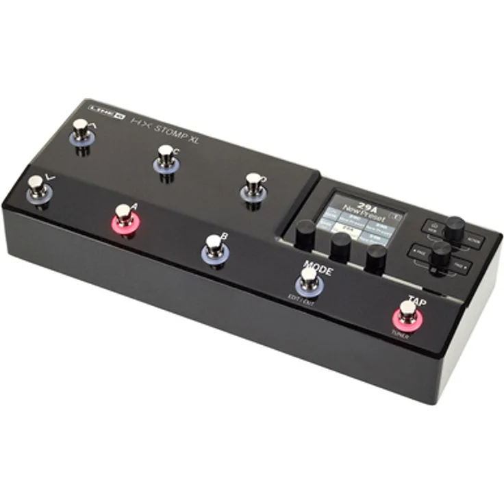 Line6 HX Stomp XL, Gitarren-Multieffekt mit 123 dB Dynamikbereich, 300+ Effekten und 8 Touch-Fußschaltern