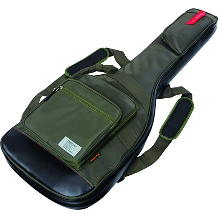 Ibanez Powerpad Gigbag für E-Gitarre, gut gepolstert mit wasserdichtem Nylon, Moss Green (IGB561-MGN) – Bild 1