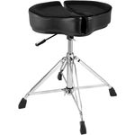 Ahead Spinal Glide Ergokinetic Drumhocker, hydraulisch höhenverstellbar, 50–68 cm, 4-Bein-Konstruktion bis 110 kg, ergonomisch für Drummer