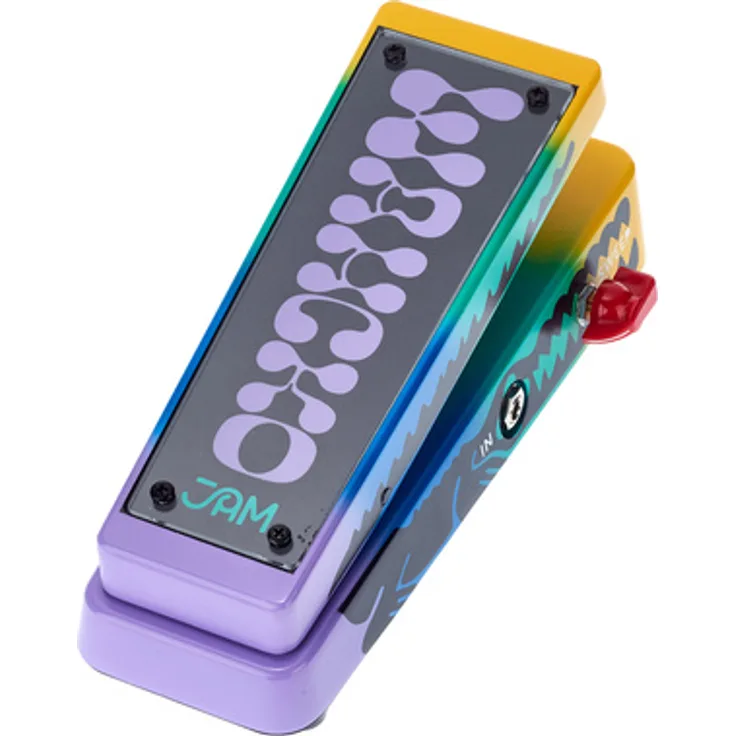 JAM pedals Wahcko, WahWah-Pedal mit True-Bypass-Silent-Fußschalter, Red Fasel Spule, 6-Weg Drehschalter, handmade in Greece