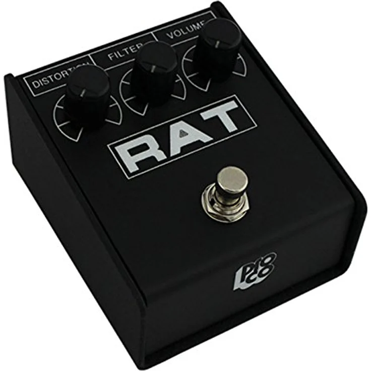 Proco Rat 2 Distortion, Effektpedal für vielseitige Distortion-Sounds, kompakte Bauweise, 89 x 103 x 73 mm, 794 g – Bild 3