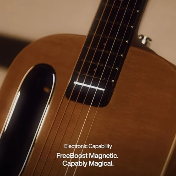 LAVA Me Air, Elektro-Akustik-Gitarre aus Fichte, dünn und leicht, mit FreeBoost-Magneteffekt, für Rechtshänder, 6 Stahlsaiten – Bild 4
