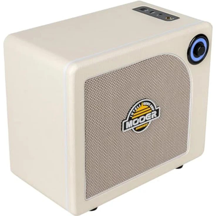 Mooer Hornet 15i Modeling Amp, 15 Watt E-Gitarren-Combo mit Bluetooth, 52 Verstärker-Modelle, 49 Effekte, weiß – Bild 2