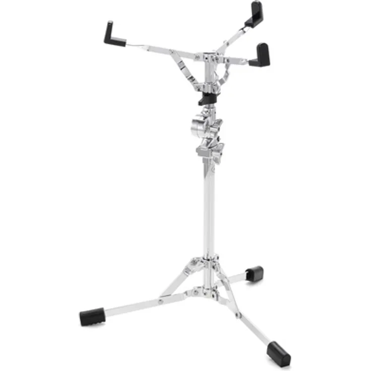Millenium 601 Flat Snare Stand, Schlagzeugständer mit Touch Smooth Schrauben, ideal für Club Sets und Vintage Style Drum Sets