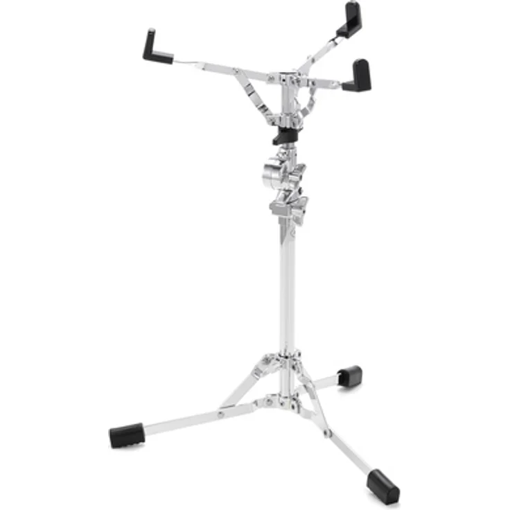 Millenium 601 Flat Snare Stand, Schlagzeugständer mit Touch Smooth Schrauben, ideal für Club Sets und Vintage Style Drum Sets