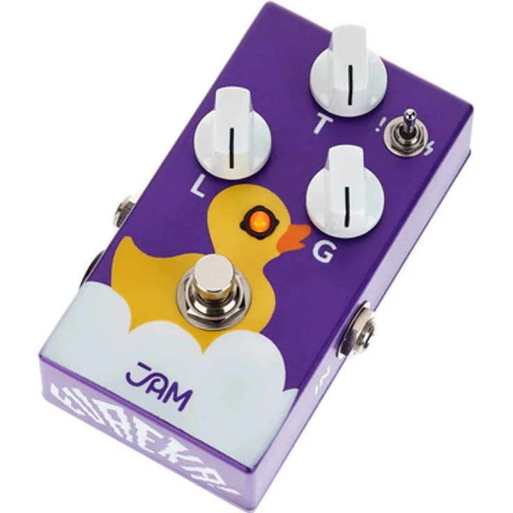 JAM pedals Eureka! Fuzz, Overdrive-Pedal mit Germanium-Fuzz, 3-Wege Toggle-Switch für Bassanpassung