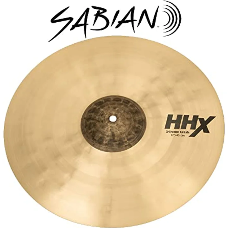 Sabian 17" HHX HHXtrem Crash Trad., dunkles und explosives Schlagzeugbecken mit breitem Soundspektrum – Bild 6