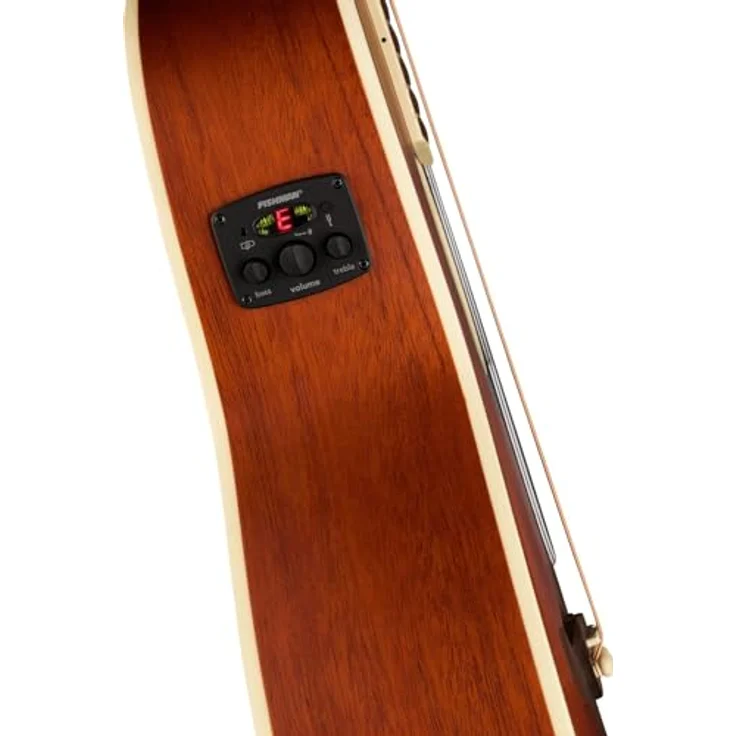 Fender Tim Armstrong Hellcat Acoustic, Westerngitarre mit massiver Mahagoni-Decke, Fishman Preamp, Naturfinish – Bild 3