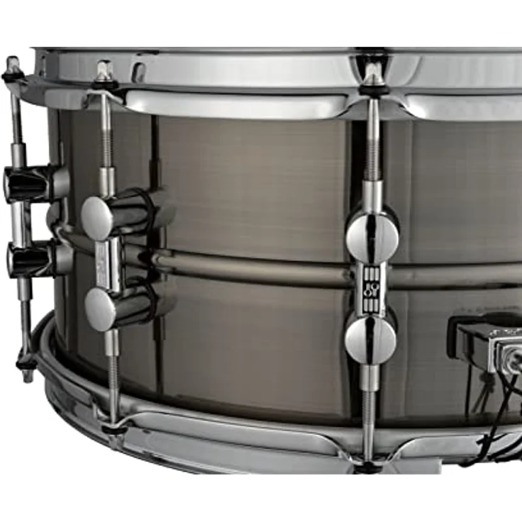 Sonor SDB Kompressor Snare Drum 14 x 5,75 Zoll aus Messing – Akustische Snare Drum – Bild 4