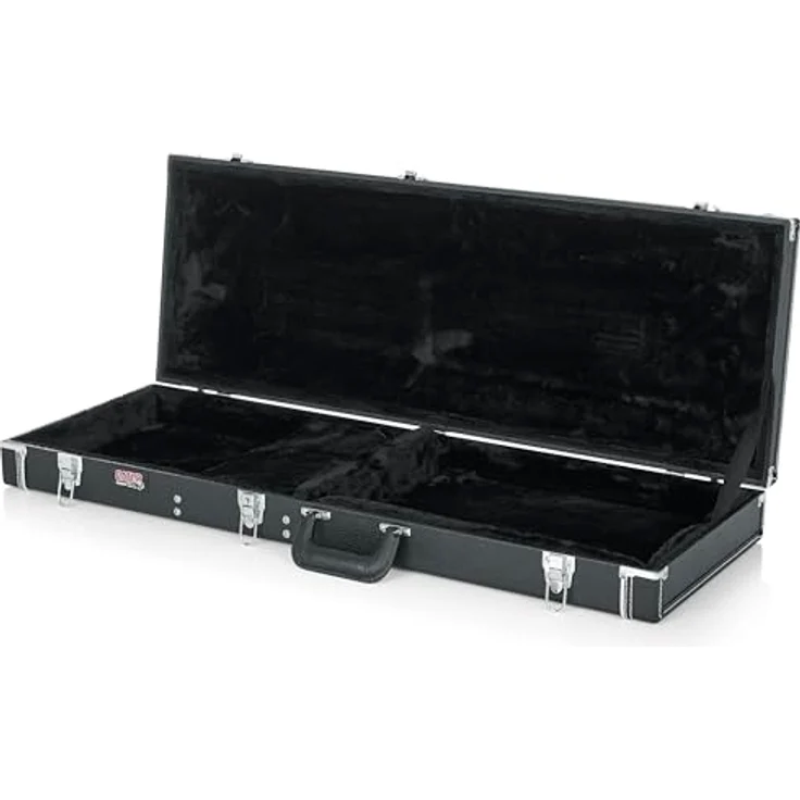 Gator GW - Electric Guitar Case, Koffer für E-Gitarre aus Sperrholz, Kunstleder, schwarz, Innenmaße 105 cm x 32 cm x 9 cm, 3,81 kg – Bild 3