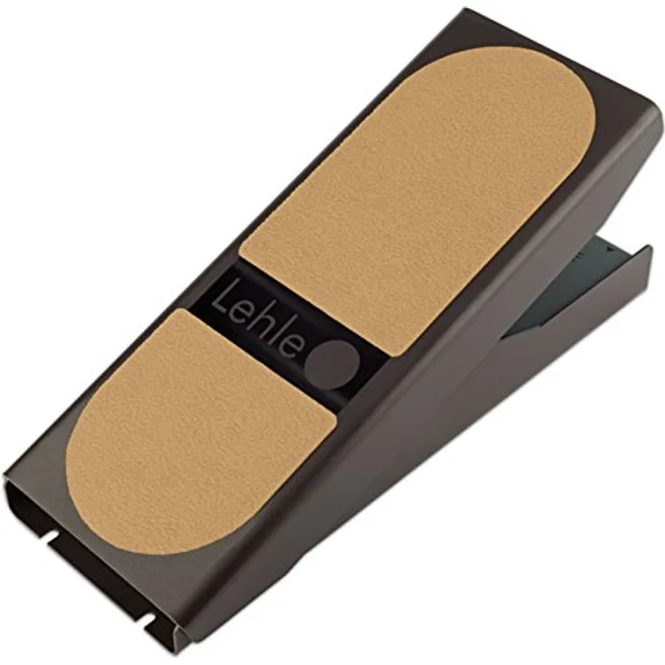 Lehle Mono Volume, Volumenpedal mit Präzisions-Magnet-Sensor und +12 dB Boost, verschleißfrei, kein Soundverlust, gebufferter Direct-Out