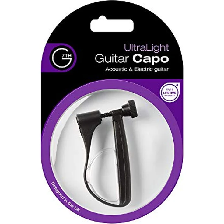 G7th UltraLight Acoustic Capo, Kapodaster für E-Gitarre und Westerngitarre, 10g leicht – Bild 5