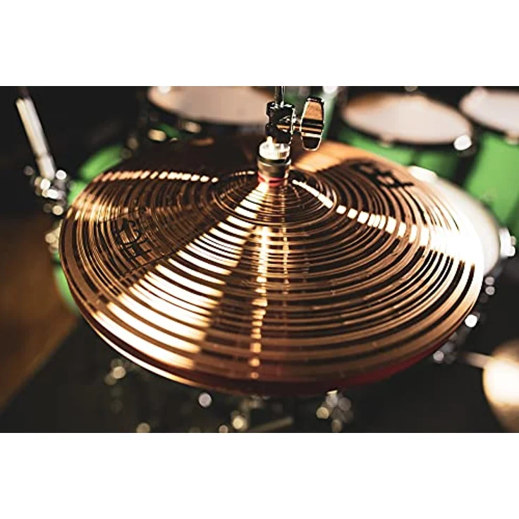 Meinl 13" HCS Bronze Hi-Hat, B8 Bronze, Traditional Finish, heller und klarer Klang, ausgewogenes Sustain, made in Germany – Bild 16