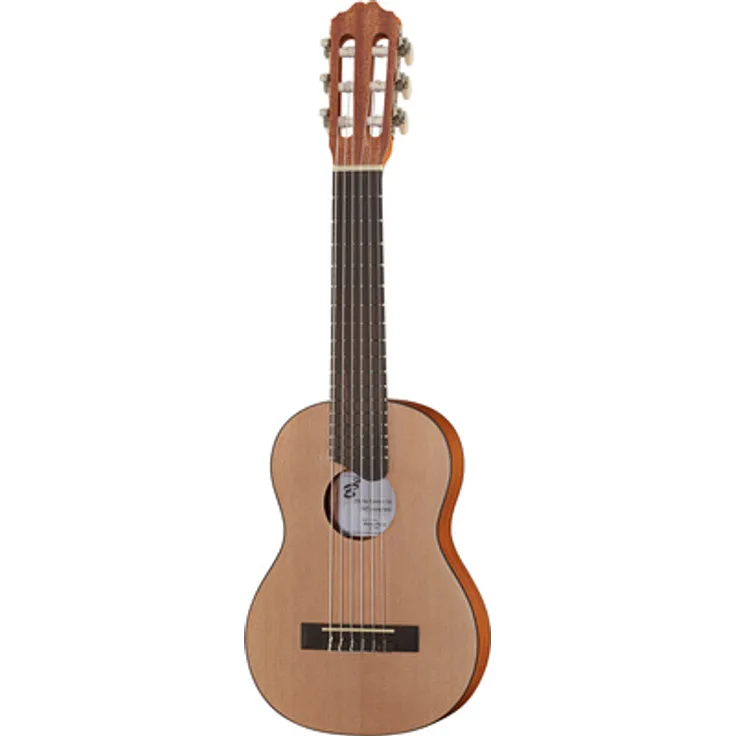 Harley Benton GL-2NT Guitarlele, 1/8 Konzertgitarre mit Fichtendecke, Sapele Korpus, Natur (matt), inkl. Gigbag