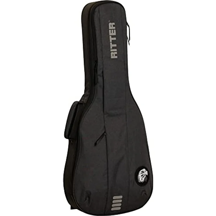 Ritter Bern Classical 1/2 ANT, Gitarrentasche für klassische 1/2 Gitarre, anthrazit, mit 28 mm Polsterung und 3 Zubehörtaschen – Bild 2