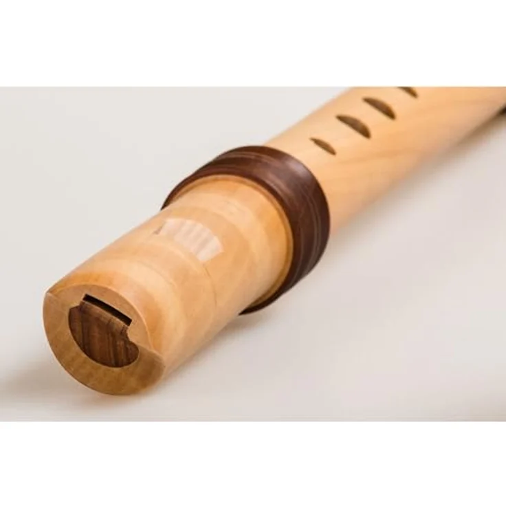Mollenhauer 4119 Adris Dream Recorder, Sopranblockflöte aus Birnbaum, natur, barocke Griffweise, Doppelloch, 2 Oktaven Umfang, inkl. Tasche – Bild 4