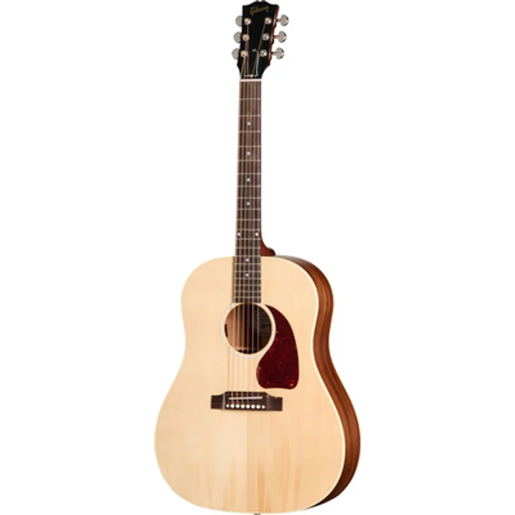 Gibson J-45 Special Satin Natural, Westerngitarre mit Sitkafichten-Decke, Mahagoni-Korpus und L.R. Baggs Tonabnehmer, Satin Natural