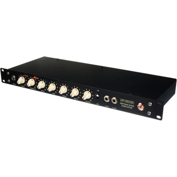 Surfy Industries Surfybear Studio Reverb, Analoger Federhall mit erweiterten Reglern für professionelles Recording, robustes Stahlgehäuse