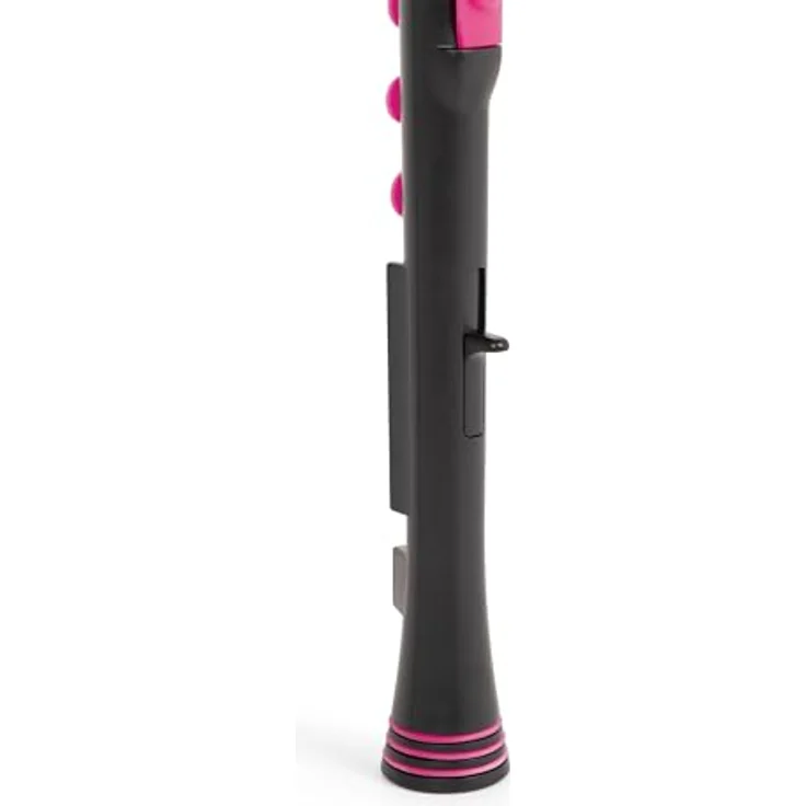 Nuvo Recorder+ Baroque, Sopranblockflöte in Schwarz-Pink mit Barocker Griffweise und Silikonklappen – Bild 6