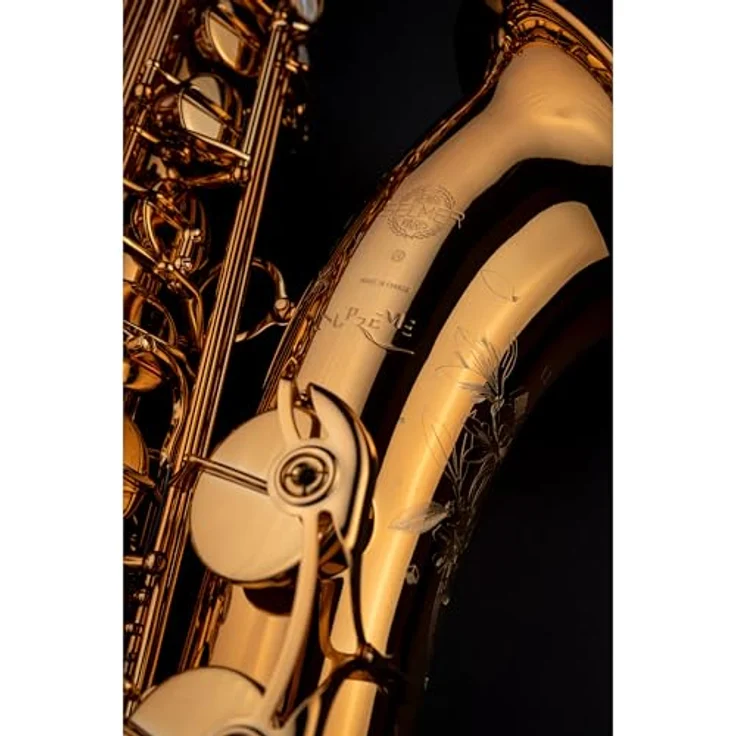 Selmer Supreme Tenor Sax SE-TSUL, Tenorsaxophon in Bb mit dunklem Goldlack, optimierte Ergonomie und starke Projektion durch vergrößerte Bohrung – Bild 4