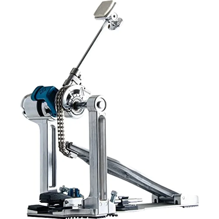 Dixon PP-PCP1 Precision Coil Pedal, Einzelfußmaschine mit Dual-Beater (Filz und Metall), unabhängig einstellbare Trittplatte und Beaterwinkel, inklusive Transporttasche – Bild 3