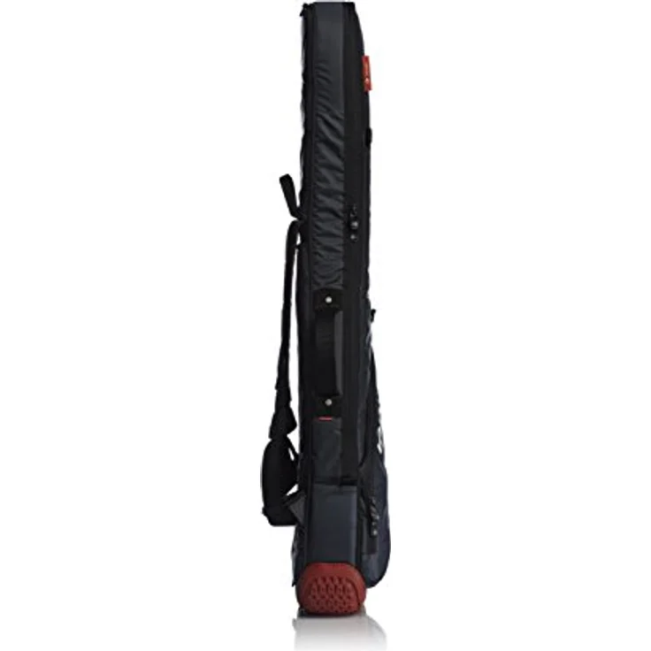 Mono Cases Vertigo Electric Guitar (M80-VEG-GRY), professionelles Gigbag für E-Gitarre, grau, wasserabweisendes Sharkskin Nylon, 20mm Polsterung, Headlock-System, große Zubehörtasche – Bild 5
