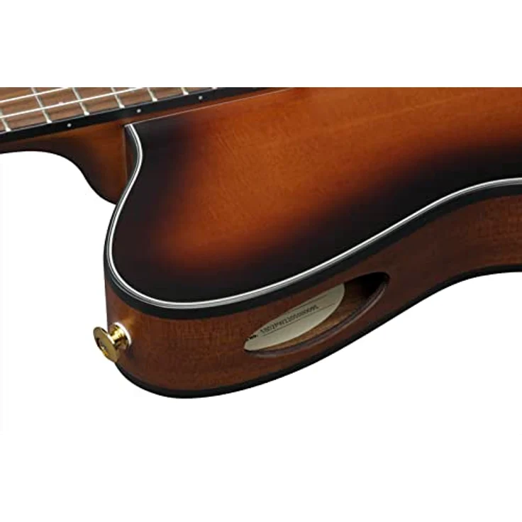 Ibanez FRH10N-BSF, Konzertgitarre mit massiver Sitka-Fichtendecke, Sapele-Korpus, Cutaway, Brown Sunburst Flat – Bild 6