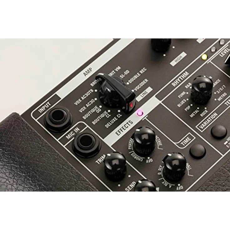 Vox Mini Go 10, Modelling Combo Verstärker mit 11 Verstärkermodellen und 8 Effekten, 10 Watt, schwarz – Bild 7