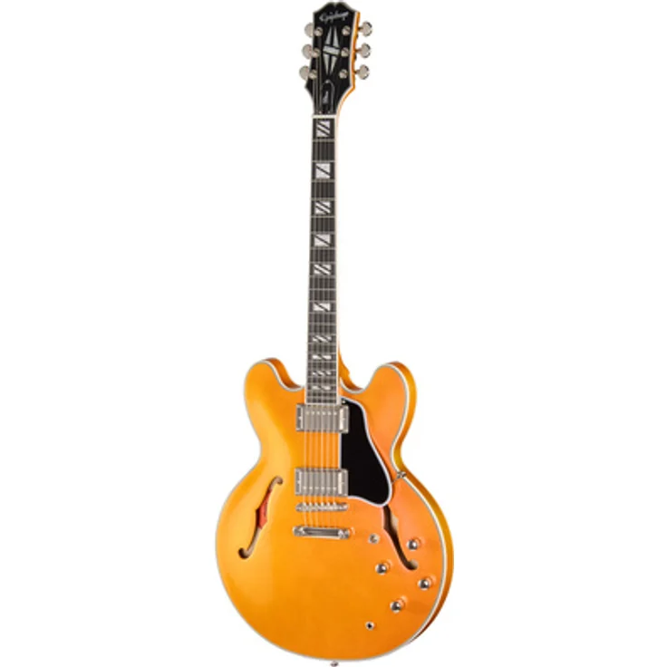Epiphone Futura ES-355 Firestorm Shift, Semi-Hollow E-Gitarre mit Ahorn/Pappel Korpus, Mahagoni Hals, Ebenholz Griffbrett, Firestorm Shift Finish, inkl. Gigbag